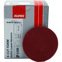 Rupes - X-Cut Foam Abrasive P1500 75mm