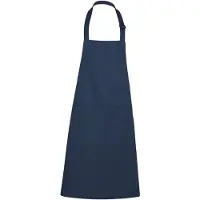 Roly Luxe Horecaschort - Unisex Schort - Professioneel - Keukenschort - Barbecueschort - Kookschort - Halterschort - 70 x 90 cm - voorvak - verstelbaar - navy blauw