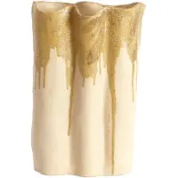 Light & Living - Vaas FLOVILLA - 26x14x40 cm - Wit