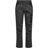 Engel Venture monteursbroek met verdekte drukknopen 2522-154 - Anthracite Grey / Black - 46