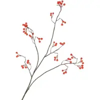DK Design Daan Kromhout - Kunsttak - Rode Bes - Besjes - Silk Berry - 93cm
