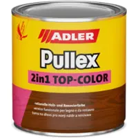Adler Pullex grondlak en aflak in 1 Top Color Dekkende houtbeits Mat ral 7016 750ml
