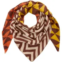 Codello Doek lichtbeige / donkerbruin / donkergeel / oranje