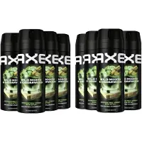 Axe Deo Spray - Wild Green Mojito + Cedarwood - 8 x 150 ml