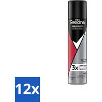 Rexona 12 x Men - Deodorant Spray - Maximum Protection - Intense Sport - Anti-Transpirant & Perspirant - 150ml - Man - Deodorant - Anti-transpirant - Intensieve Sport - 72 Uur Bescherming