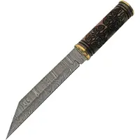 Damascus Celtic Triquetra Seax