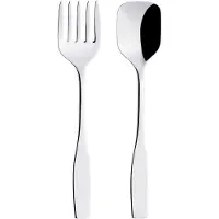 Iittala Citterio 98 serveerbestek 2 delen Blank roestvrij staal