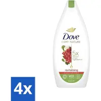 Dove 4 x - Douchegel - Revitalising - Verfrissend - 400 ml - Douchegel - Revitaliserende Douchegel - Frisse Geur - Reiniging - Gezonde Huid