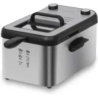 SCH Frituurpan 3 liter - Frituurpan - Zilver - ‎57cm x 41cm x 25cm