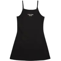 Calvin Klein Jeans Korte jurk STACK LOGO PUNTO STRAP kind 16 jaar