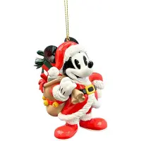 Disney Vintage Mickey Mouse kerst ornament | (Kerstman)