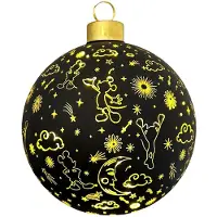 Disney kerstbal met verlichting Mickey Mouse - 10 cm