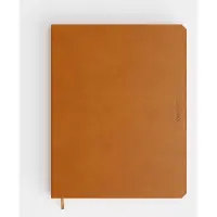 De KEMPEN - Agenda 2026 - Weekly Notes - Vlakliggend - Marmeren Schutblad - Large 17.1 x 22 cm - Atlas/Bruin