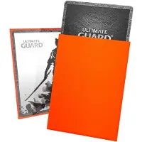 Ultimate Guard Katana Sleeves Standard Size (100) - Orange