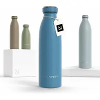 Lars Larsen LARS NYSM RVS Geïsoleerde Waterfles 12oz 17oz 25oz 34oz 51oz | Thermofles voor Warme en Koude Dranken