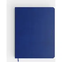 De KEMPEN - Agenda 2026 - Weekly Notes - Vlakliggend - Marmeren Schutblad - Large 17.1 x 22 cm - Blue Note/Blauw