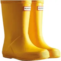 Hunter Kids First Boot Rubber Kinder Gele Wellingtonlaarzen