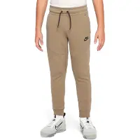Nike Tech Fleece Sportswear Joggingbroek Kids Beige Zwart