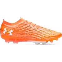 Under Armour Magnetico Elite 5 Gras Voetbalschoenen (FG) Oranje Wit