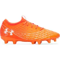 Under Armour Magnetico Select 5 Gras Voetbalschoenen (FG) Kids Oranje Wit