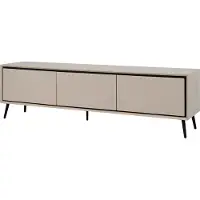 CALICOSY Arona lowboard 175x50 38 cm zand/zwart