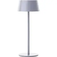Brilliant Picco - oplaadbare Solar Tafellamp - Buiten - LED 4W 3000K - 3 Stepdim - IP44 - Grijs