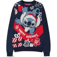 Lilo & Stitch - Disney kersttrui - Santa - S tot XXL - voor Mannen - meerkleurig | Maat S