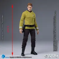 Hiya Toys Star Trek Uitstekende Super Serie Actie1/12 Kirk Actiefiguur 16 Cm
