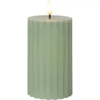 Star Micronics LED strip Flame Stripe groen 15 cm echte was op batterijen
