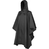 Trekmates Tour Regen Poncho (Maat - OS, Kleur - BLACK)