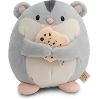 Mymochi Hamstertje Shai met koekje - Knuffel - 27 cm