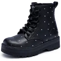 SKECHERS 303471L Gravlen Hi - Veterschoenen | Maat 31 Meisjes Zwart