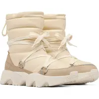 Sorel Women Kinetic Impact NXT Mid Boot WP Honey White Dusty Tan-Schoenmaat 41