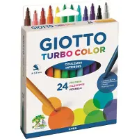 Giotto Viltstiften Turbo Color Junior Kleur 24 Stuks