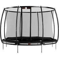 Avyna Trampoline Pro-Line Inground 12 + Royal Class Veiligheidsnet Zwart