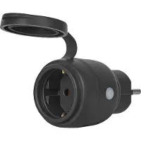 Osram Smart plug | inclusief energiemeter | Max. 3680W | WiFi | IP44 | Zwart (NL)