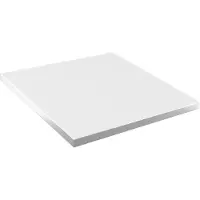 Akord Keukenwerkblad LIMA S60 / Wit / 60 x 3,2 x 54 cm
