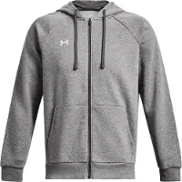 Under Armour Sportsweatvest 'Rival' grijs / wit