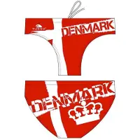 Turbo Denmark Swimming Brief Rood M Man