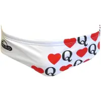 Turbo Heart Queen Swimming Brief Wit 4XL Man