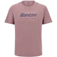 Santini - Coloured Branded T-Shirt - T-shirt S, roze