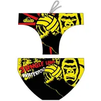 Turbo Jungle Laws Gorilla Swimming Brief Zwart 5-6 Years Jongen
