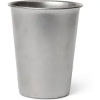 Ferm Living Drinkbeker Tumbled Stainless Steel 300 ml