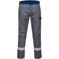 Portwest Bizlflame Ultra twee kleuren broek FR06 - Grijs - 34