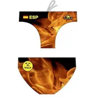 Turbo Spain Swimming Brief Oranje,Zwart XL Man