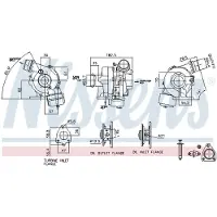 Nissens 93411 Turbocharger