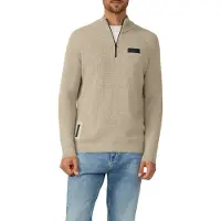 s.Oliver Trui beige gemêleerd