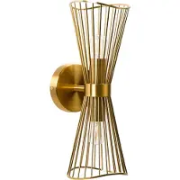 Beliani PARADA - Hanglamp - Goud - Metaal