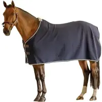 Kentucky Horsewear Horsewear - Zweetdeken show vegan wool marine 155-6'9