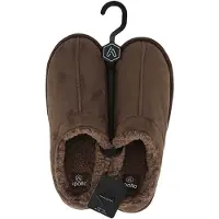 Apollo Heren instap pantoffels taupe